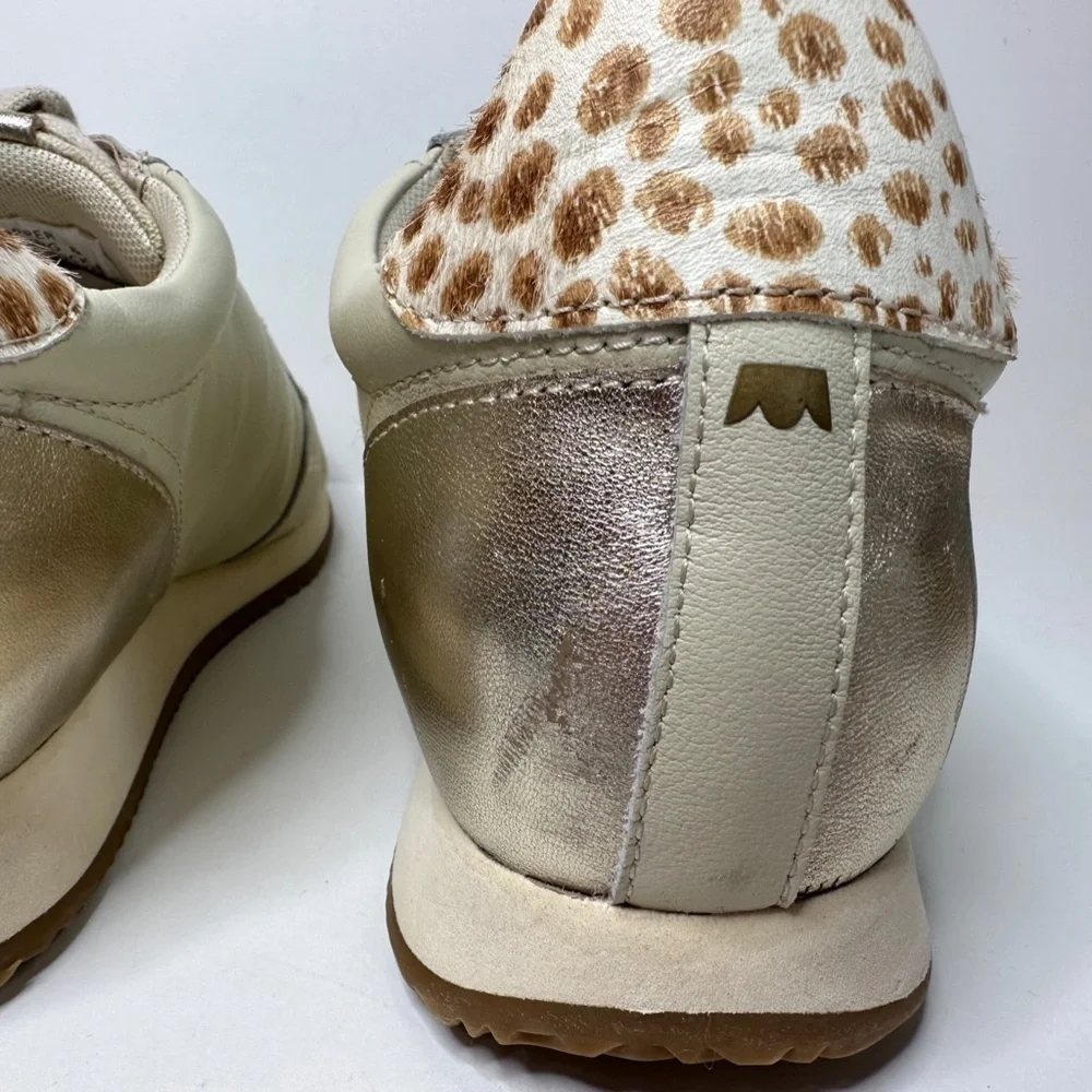 Birdies The Roadrunner Low Top Retro Lace Up Shoes in Dune Women's Size 11
